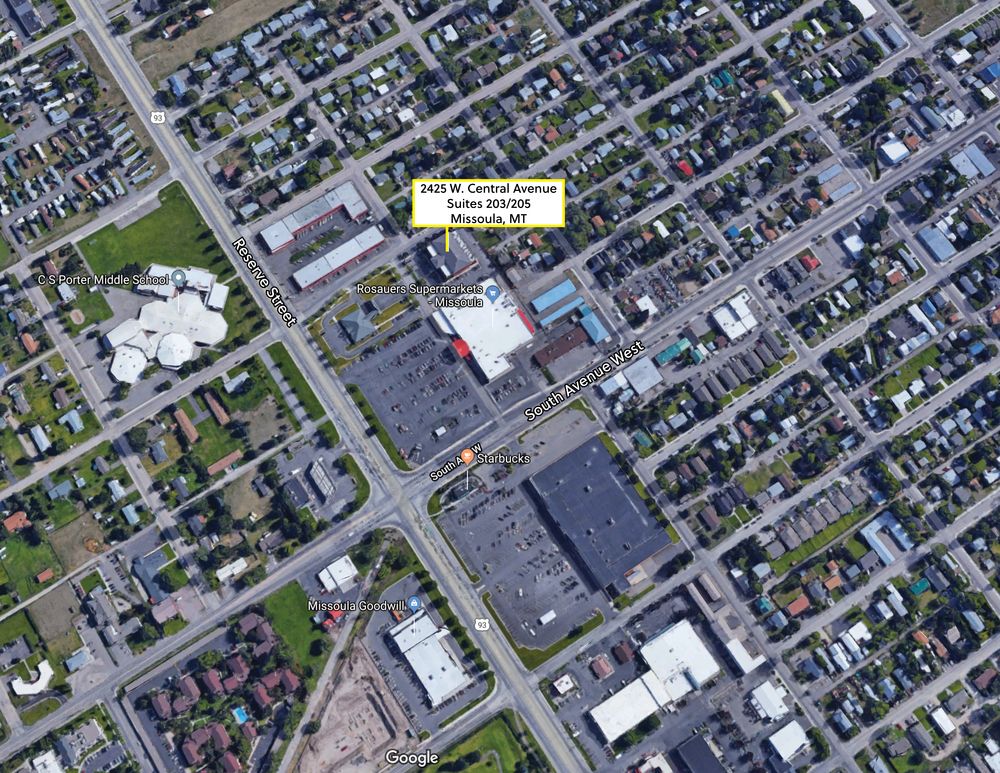 Langley Building | 2425 W. Central Avenue, Suite 203/205: 2425 W Central Ave Ste 203, Missoula, MT 59801
